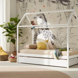 Cama infantil construcción casita