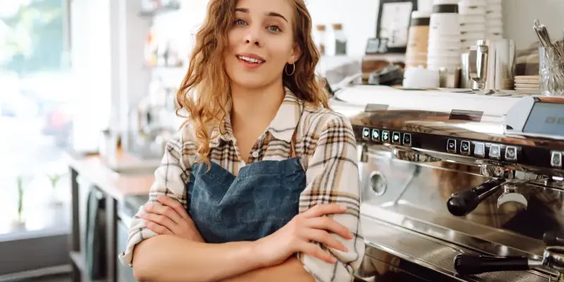 muebles para cafeteria pequeña